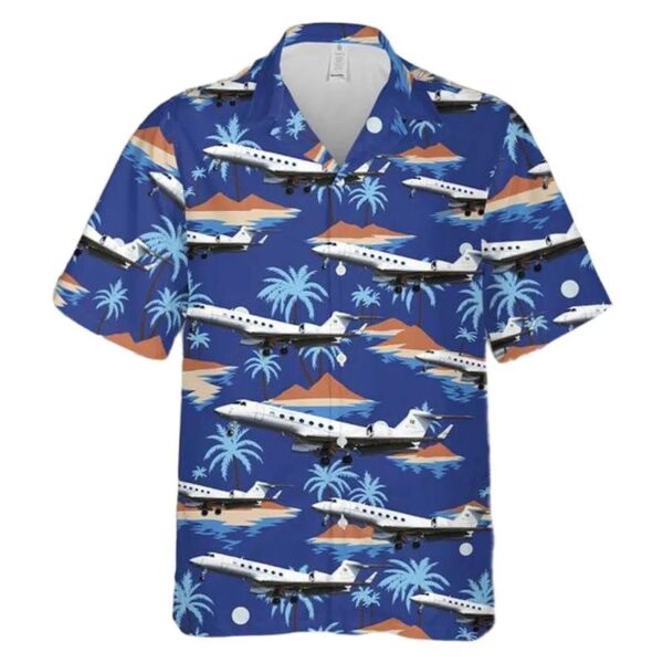 Swedish Air Force Gulfstream Tp102d Hawaiian Shirt Swedish Air Force Gulfstream Tp102d Hawaiian Shirt