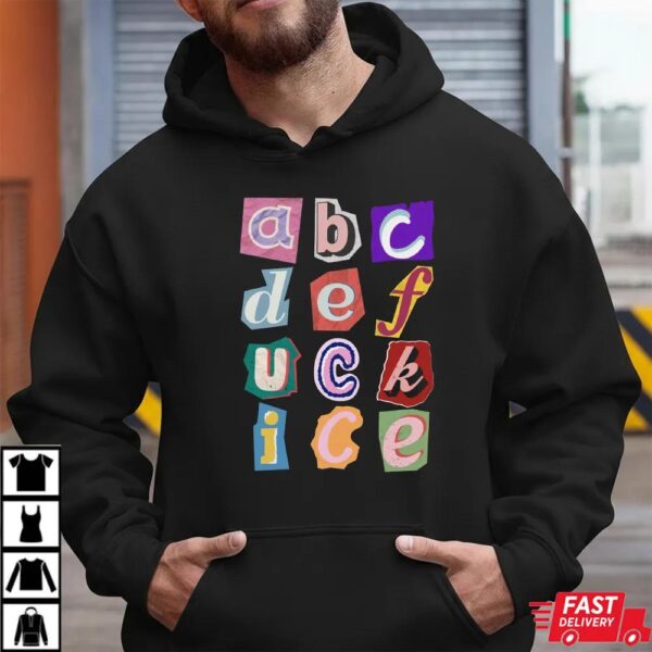 Chinga La Migra ABCDEFUCKICE Shirt, Hidden Message Anti ICE