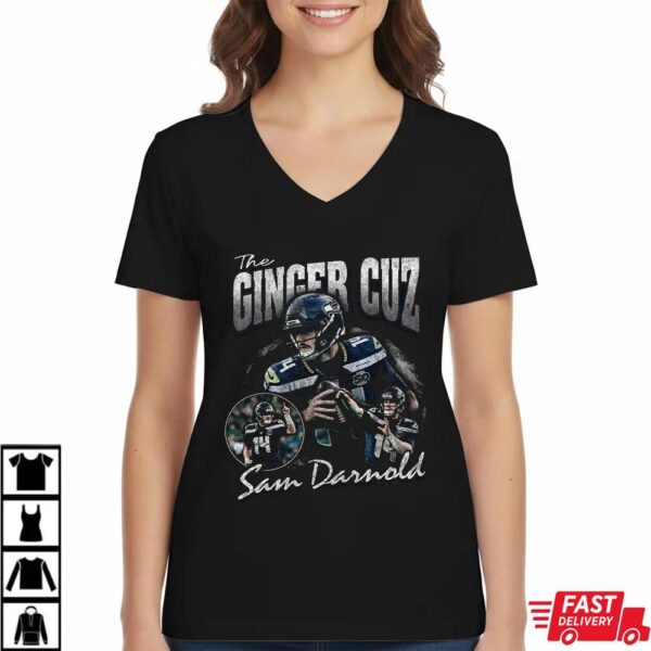 The Ginger Cuz Sam Darnold Seattle Seahawks Shirt The Ginger Cuz Sam Darnold Seattle Seahawks Shirt