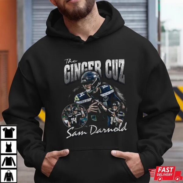 The Ginger Cuz Sam Darnold Seattle Seahawks Shirt The Ginger Cuz Sam Darnold Seattle Seahawks Shirt