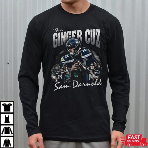 The Ginger Cuz Sam Darnold Seattle Seahawks Shirt The Ginger Cuz Sam Darnold Seattle Seahawks Shirt