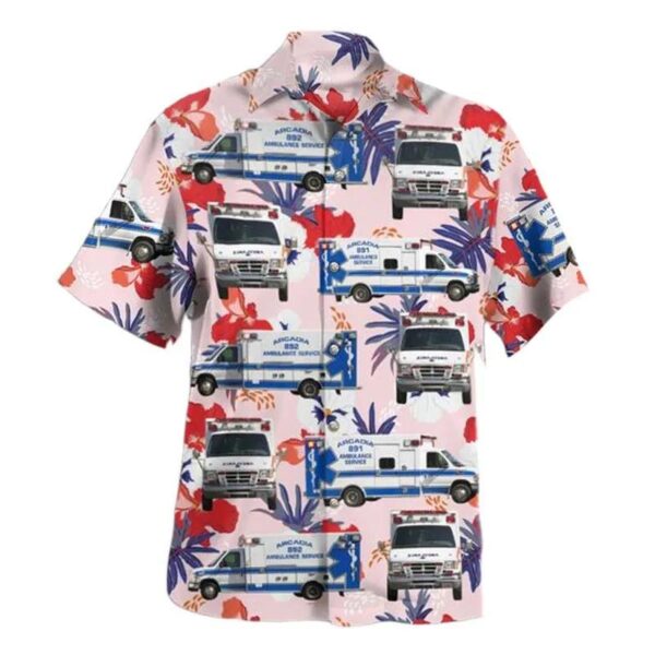 Arcadia, Wisconsin, Arcadia Ambulance Service Hawaiian Shirt
