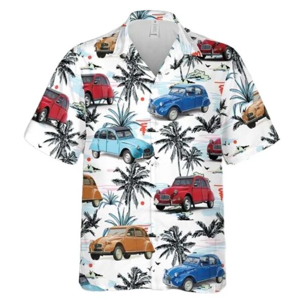 Citroen 2 C V Hawaiian Shirt Citroen 2 C V Hawaiian Shirt