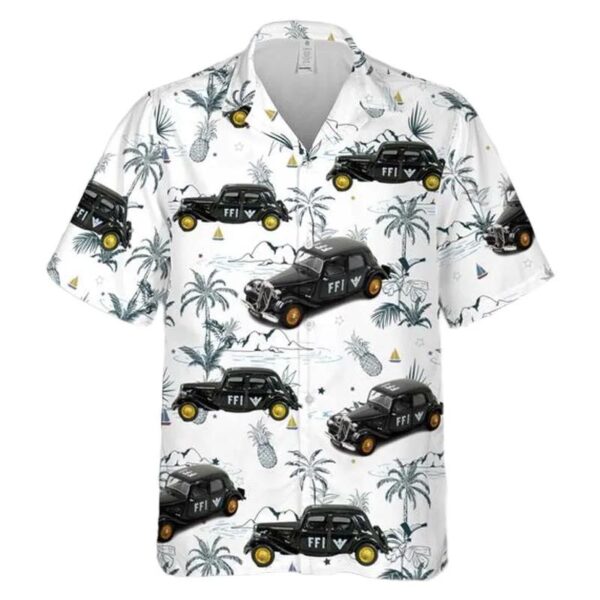 Citroen Traction 11 Legere (1944) Hawaiian Shirt Citroen Traction 11 Legere (1944) Hawaiian Shirt