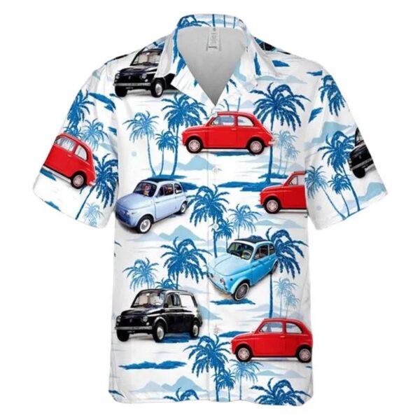 Fiat 500 1973 Hawaiian Shirt Fiat 500 1973 Hawaiian Shirt
