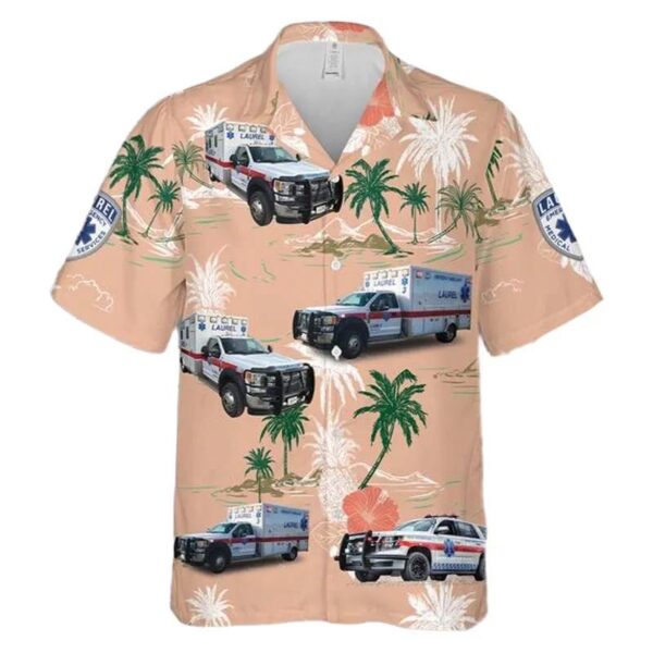 Laurel Emergency Medical Services Hawaiian Shirt Laurel Emergency Medical Services Hawaiian Shirt