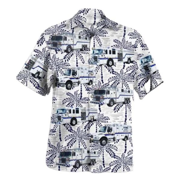Laurel, Maryland, Laurel Volunteer Rescue Squad, Company 849 Hawaiian Shirt Laurel, Maryland, Laurel Volunteer Rescue Squad, Company 849 Hawaiian Shirt