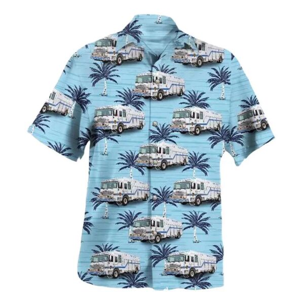 Newark, New Jersey, New Jersey Transit Police Hawaiian Shirt Newark, New Jersey, New Jersey Transit Police Hawaiian Shirt