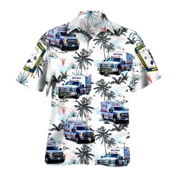 West Hardy Emergency Medical Service, Moorefield, West Virginia Hawaiian Shirt West Hardy Emergency Medical Service, Moorefield, West Virginia Hawaiian Shirt