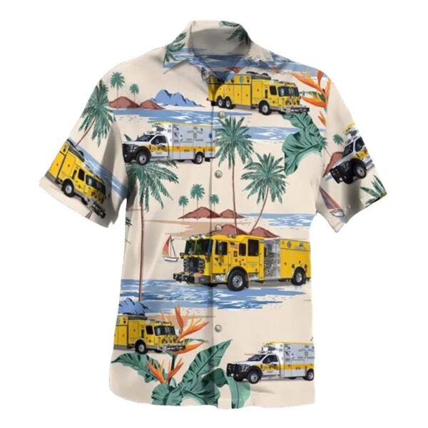 Woodbridge, Virginia, Volunteer fire Department (occoquan Station) Hawaiian Shirt