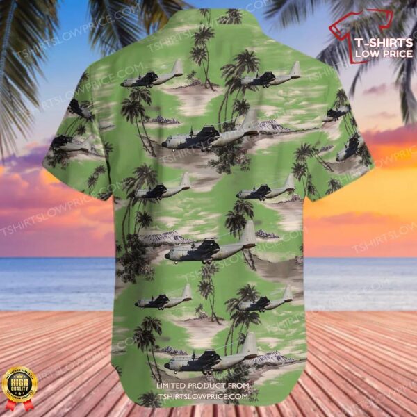 Lockheed C-130H Hercules Portugal Air Force Hawaiian Shirt Lockheed C-130H Hercules Portugal Air Force Hawaiian Shirt