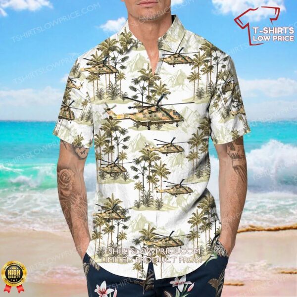 Agusta-Westland EH-101 Merlin Portugal Air Force Hawaiian Shirt Agusta-Westland EH-101 Merlin Portugal Air Force Hawaiian Shirt