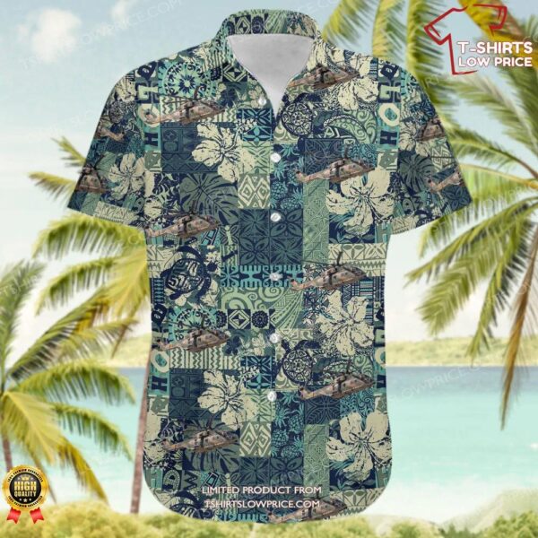 Agusta-Westland EH-101 Merlin Mk.512 Portugal Air Force Hawaiian Shirt Agusta-Westland EH-101 Merlin Mk.512 Portugal Air Force Hawaiian Shirt