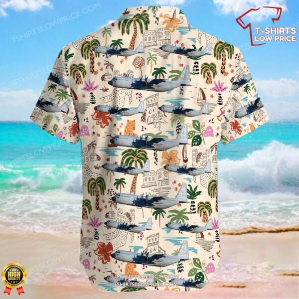 Lockheed C-130H-30 Hercules Portugal Air Force Hawaiian Shirt