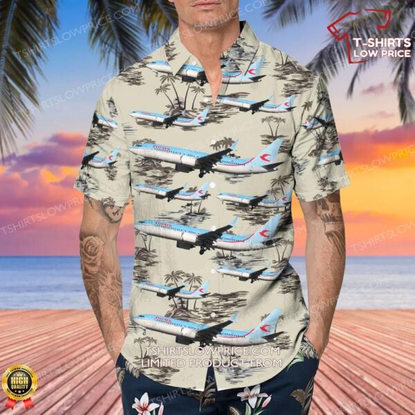 Boeing 737-8 MAX Neos Hawaiian Shirt