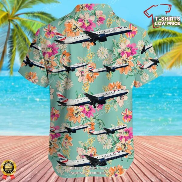Embraer ERJ-190-100SR British Airways (BA CityFlyer) Hawaiian Shirt