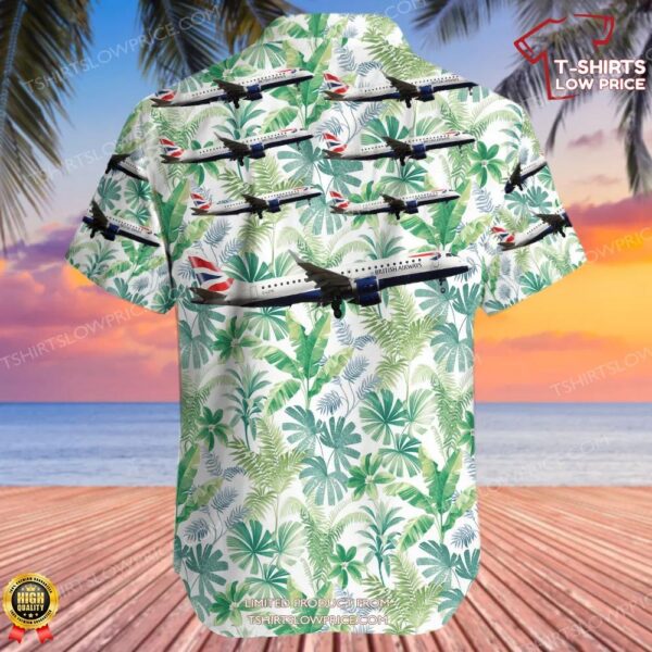 Embraer ERJ-190-100LR British Airways (BA CityFlyer) Hawaiian Shirt Embraer ERJ-190-100LR British Airways (BA CityFlyer) Hawaiian Shirt