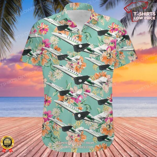 Cessna 680 Citation Sovereign E-Aviation Hawaiian Shirt Cessna 680 Citation Sovereign E-Aviation Hawaiian Shirt