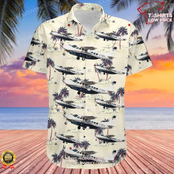 Cessna 208B Grand Caravan EX E-Aviation Hawaiian Shirt Cessna 208B Grand Caravan EX E-Aviation Hawaiian Shirt