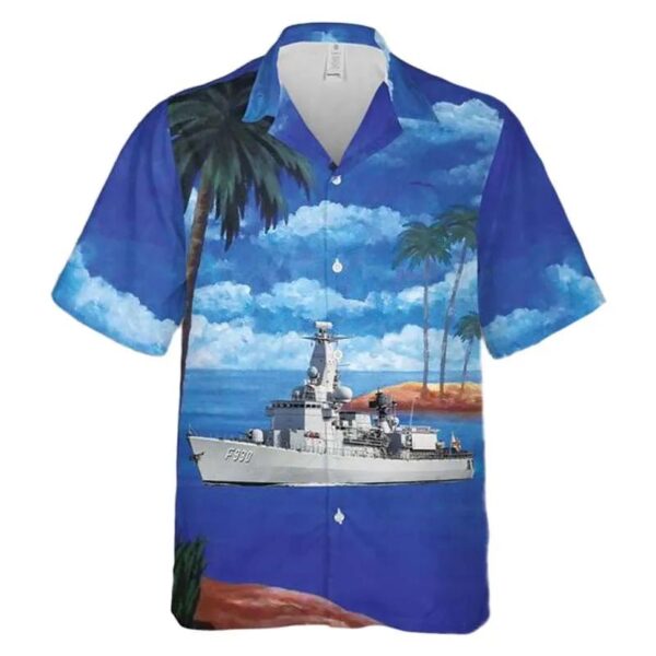 Belgian Navy Bns F930 Leopold Hawaiian Shirt Belgian Navy Bns F930 Leopold Hawaiian Shirt