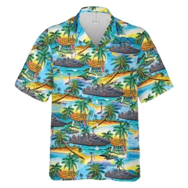 Mexican Coast Guard Patrol Boat Hawaiian Shirt