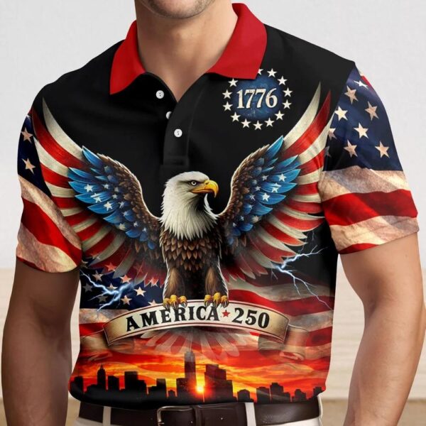 USA 250th Anniversary Polo Shirt USA 250th Anniversary Polo Shirt