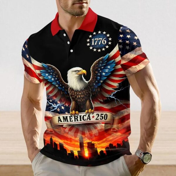 USA 250th Anniversary Polo Shirt USA 250th Anniversary Polo Shirt