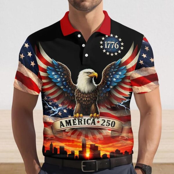 USA 250th Anniversary Polo Shirt USA 250th Anniversary Polo Shirt