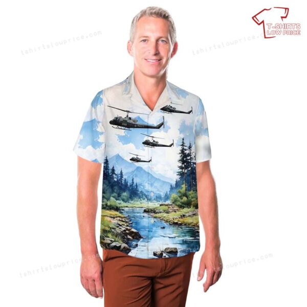 898 Royal Australian Navy UH-1B Huey Hawaiian Shirt 898 Royal Australian Navy UH-1B Huey Hawaiian Shirt