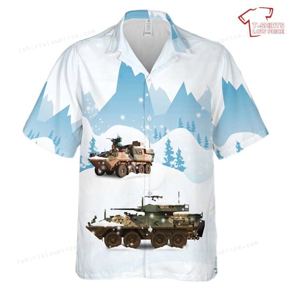 ASLAV Australian Army Christmas Hawaiian Shirt ASLAV Australian Army Christmas Hawaiian Shirt