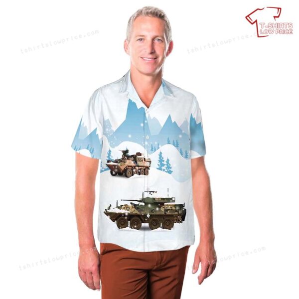 ASLAV Australian Army Christmas Hawaiian Shirt ASLAV Australian Army Christmas Hawaiian Shirt