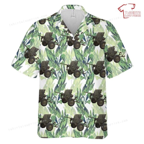 Australian Army 2 Pounder Anti-tank Gun Carrier In WW2 Hawaiian Shirt Australian Army 2 Pounder Anti-tank Gun Carrier In WW2 Hawaiian Shirt