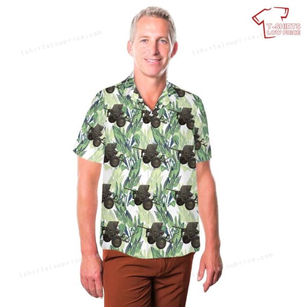 Australian Army 2 Pounder Anti-tank Gun Carrier In WW2 Hawaiian Shirt Australian Army 2 Pounder Anti-tank Gun Carrier In WW2 Hawaiian Shirt