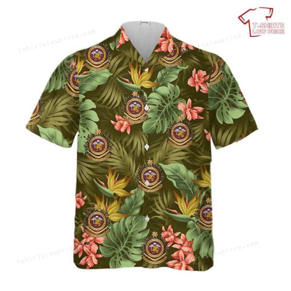 Australian Army Australian Defence Force Parachuting School Hawaiian Shirt Australian Army Australian Defence Force Parachuting School Hawaiian Shirt