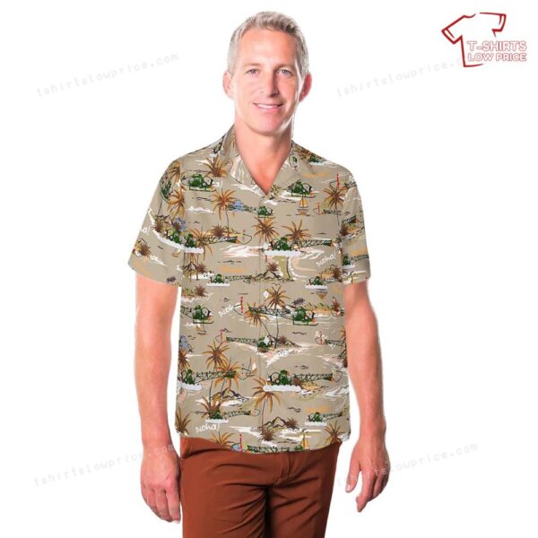 Australian Army Aviation Corps, No.161 ‘Possums’ Independent Reconnaissance Flight Bell 47G Sioux helicopters Hawaiian Shirt Australian Army Aviation Corps, No.161 ‘Possums’ Independent Reconnaissance Flight Bell 47G Sioux helicopters Hawaiian Shirt