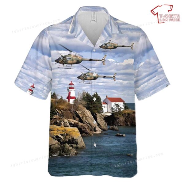 Australian Army Bell (CAC) CA-32 Kiowa (206B-1) Hawaiian Shirt