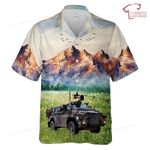 Australian Army Defence Road Transport Manual Hawaiian Shirt