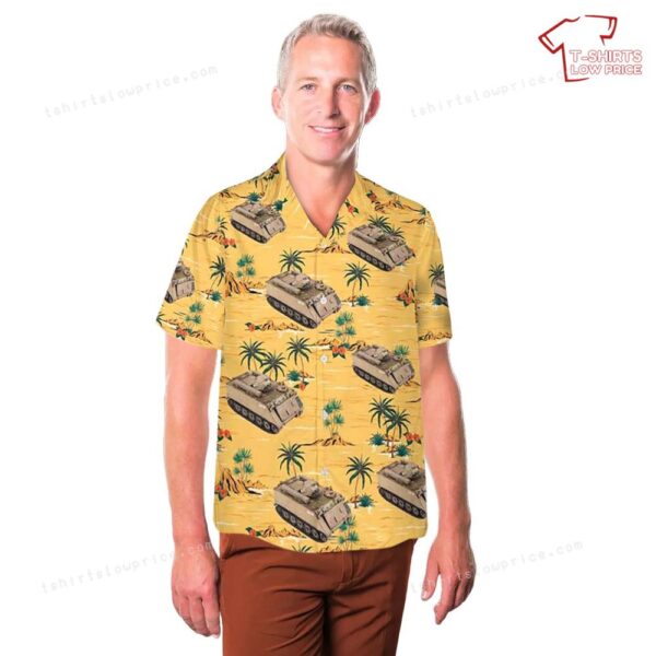 Australian Army M113A1 APC with T50 Turret Vietnam War Hawaiian Shirt Australian Army M113A1 APC with T50 Turret Vietnam War Hawaiian Shirt