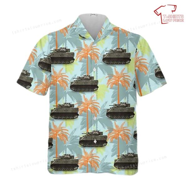 Australian Army M113A1 MRV in the 1980s (Scorpion Turret) Hawaiian Shirt Australian Army M113A1 MRV in the 1980s (Scorpion Turret) Hawaiian Shirt