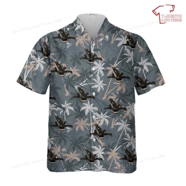 Australian Army M777 155mm lightweight towed howitzer Hawaiian Shirt Australian Army M777 155mm lightweight towed howitzer Hawaiian Shirt