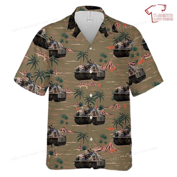 Australian Army M88A2 Hercules Hawaiian Shirt Australian Army M88A2 Hercules Hawaiian Shirt