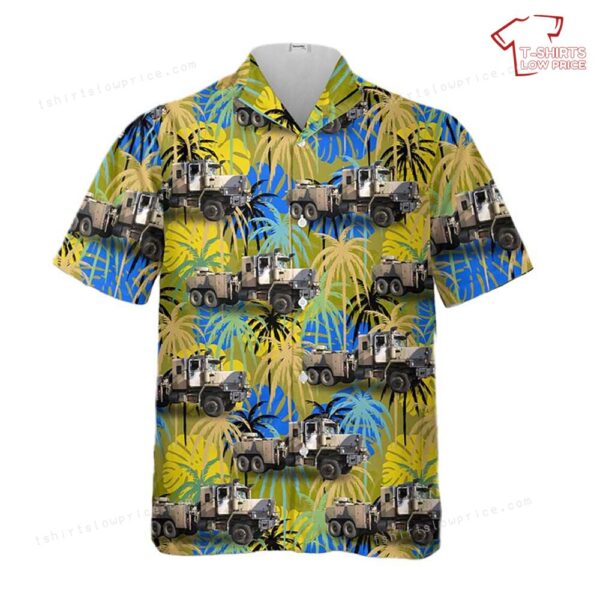 Australian Army Mack Heavy Recovery Vehicle (HRV) Hawaiian Shirt
