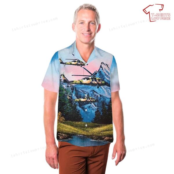 Australian Army Sikorsky S-70A-9 Blackhawk A25-101 Pegasus Hawaiian Shirt Australian Army Sikorsky S-70A-9 Blackhawk A25-101 Pegasus Hawaiian Shirt