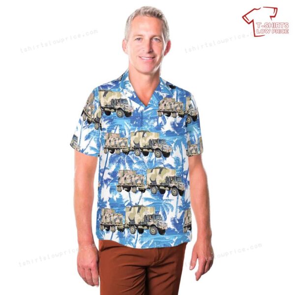 Australian Army Unimog Hawaiian Shirt Australian Army Unimog Hawaiian Shirt