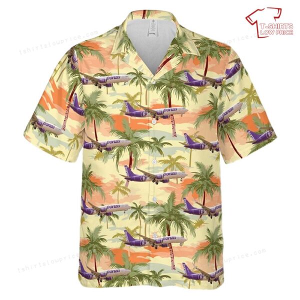Australian low-cost airline Bonza Boeing 737 MAX 8 Hawaiian Shirt Australian low-cost airline Bonza Boeing 737 MAX 8 Hawaiian Shirt