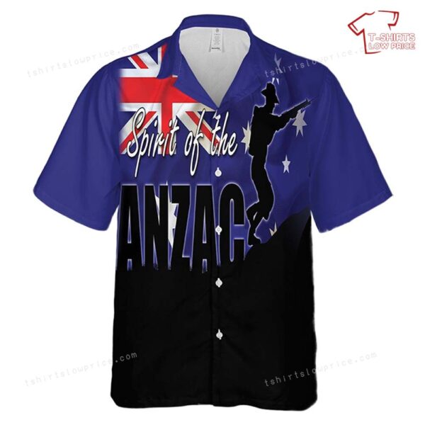 Australian Spirit Of The ANZAC Hawaiian Shirt Australian Spirit Of The ANZAC Hawaiian Shirt