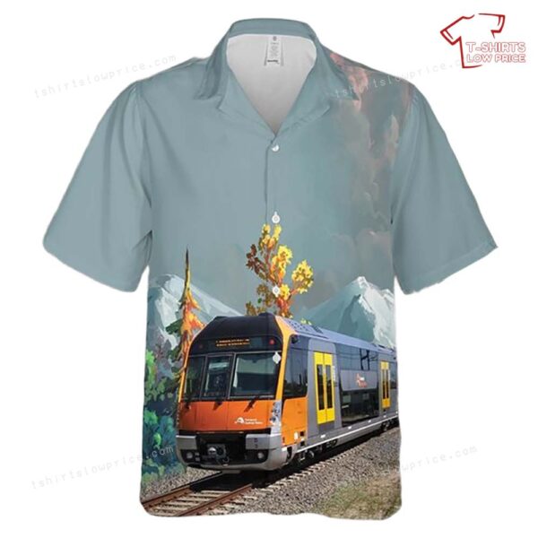 Australian Sydney Trains B Sets Suburban Passenger Hawaiian Shirt Australian Sydney Trains B Sets Suburban Passenger Hawaiian Shirt