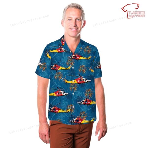 Australian Westpac Lifesaver Rescue Helicopter Service AgustaWestland AW139 Hawaiian Shirt Australian Westpac Lifesaver Rescue Helicopter Service AgustaWestland AW139 Hawaiian Shirt