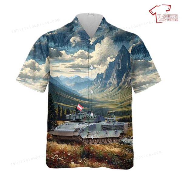 Austrian Army Ulan IFV Hawaiian Shirt