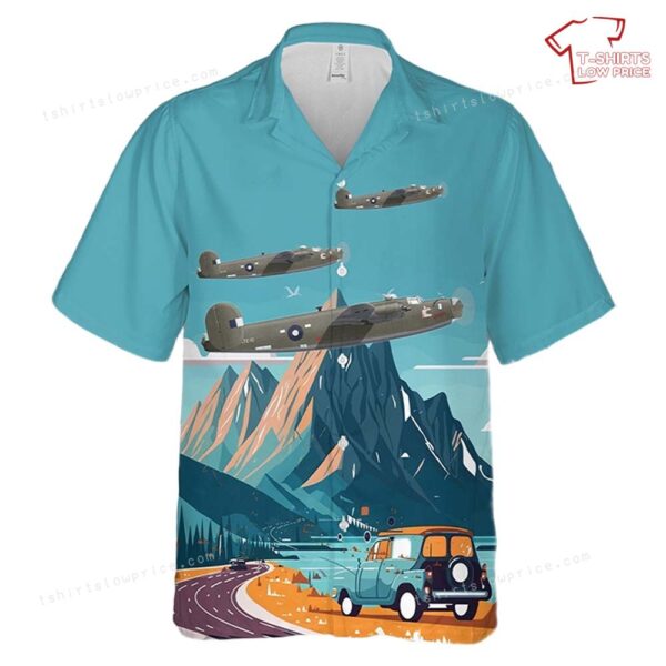 B-24D A72-10 Rio Rita, No 7 OTU, Royal Australian Air Force, 1944 Hawaiian Shirt B-24D A72-10 Rio Rita, No 7 OTU, Royal Australian Air Force, 1944 Hawaiian Shirt
